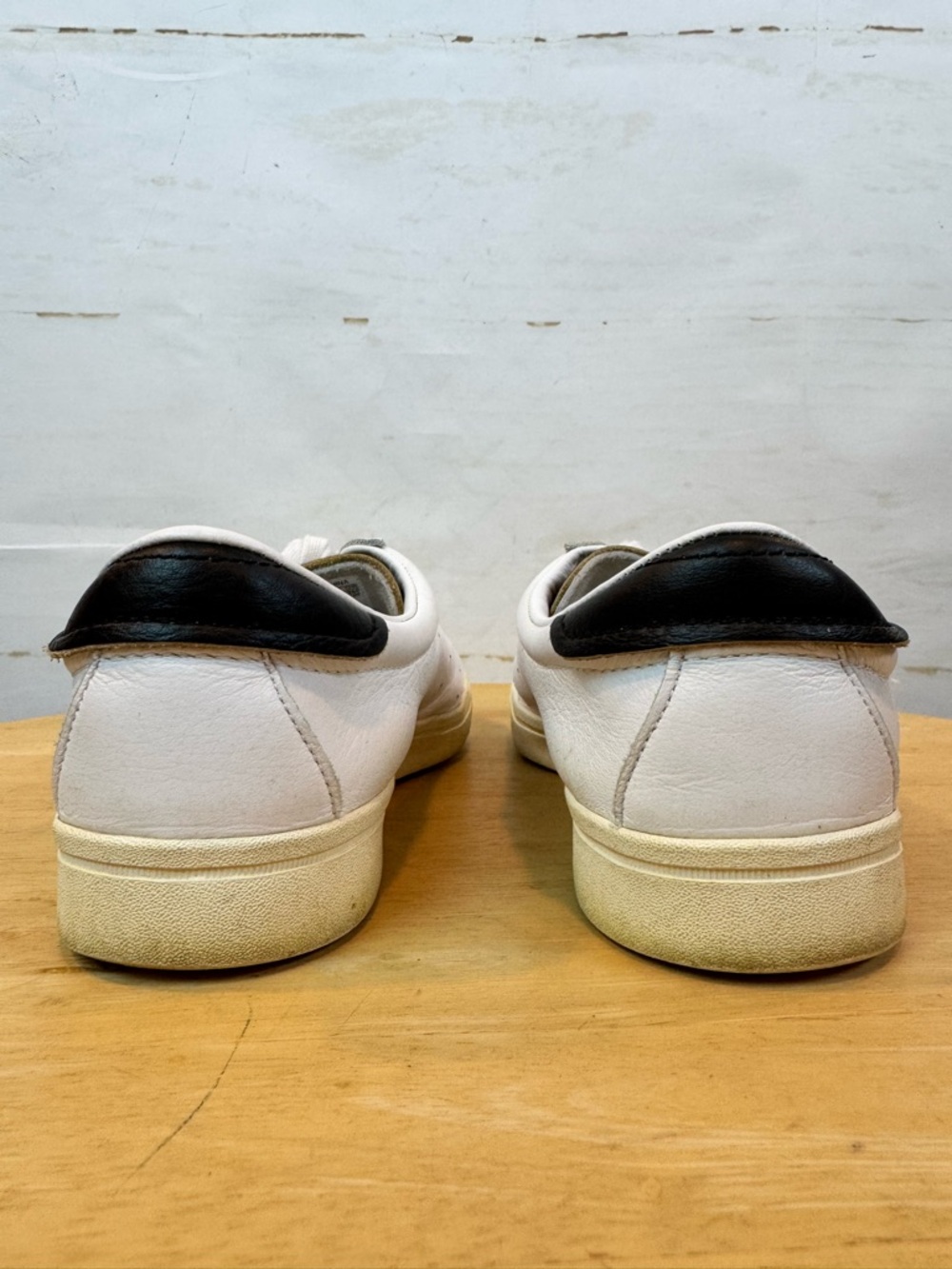 Adidas | White Leather Lacombe Lace-Up Sneaker, 8.5 - Picture 6 of 12